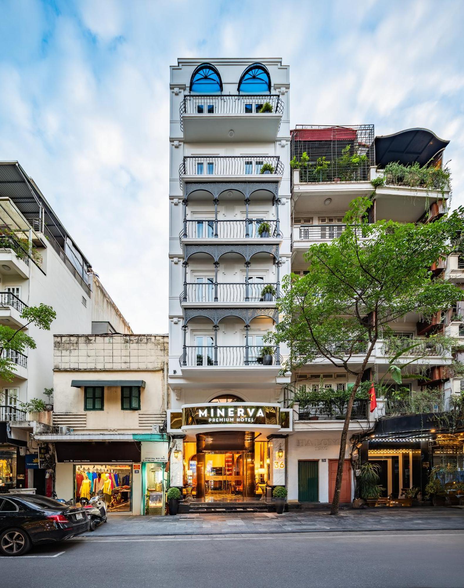 Minerva Premium Hotel Hanoi Eksteriør bilde